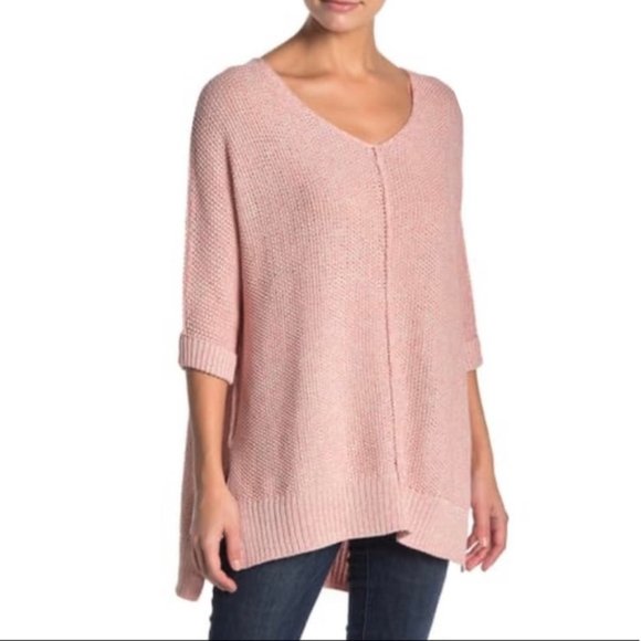 ADY P Sweaters - ADY P Marled Dolman Sleeve Sweater